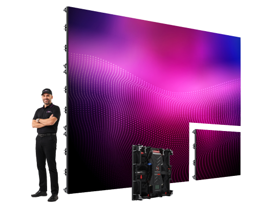 16.4 x 9.8 ft indoor display dimensions